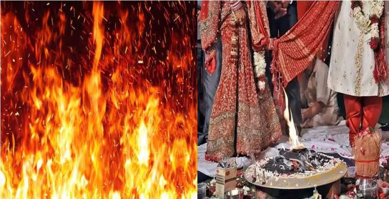 80 जली मिली नवविवाहिता ससुराल पक्ष पर लगे दहेज उत्पीड़न