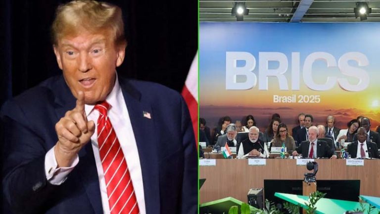 अमेरिका या BRICS ट्रंप ने दी धमकी विरोधियों पर 10