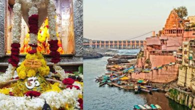 ओंकारेश्वर धाम में सावन विशेष आयोजन कोटीतीर्थ पर भक्तों ने