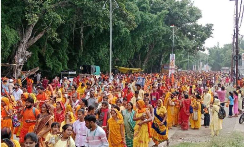 कुबेरेश्वर धाम में उमड़ेगे शिवभक्त सीवन नदी से जल लेकर