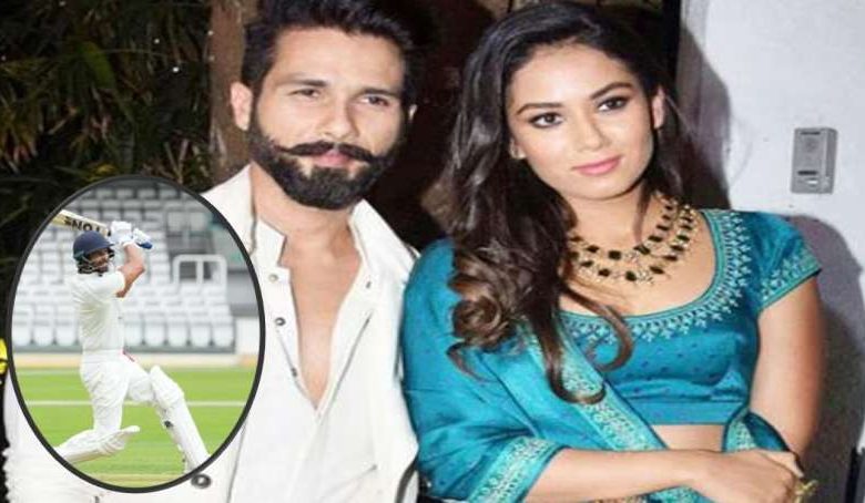 क्रिकेटर बने शाहिद कपूर लंदन के ऐतिहासिक मैदान पर पत्नी