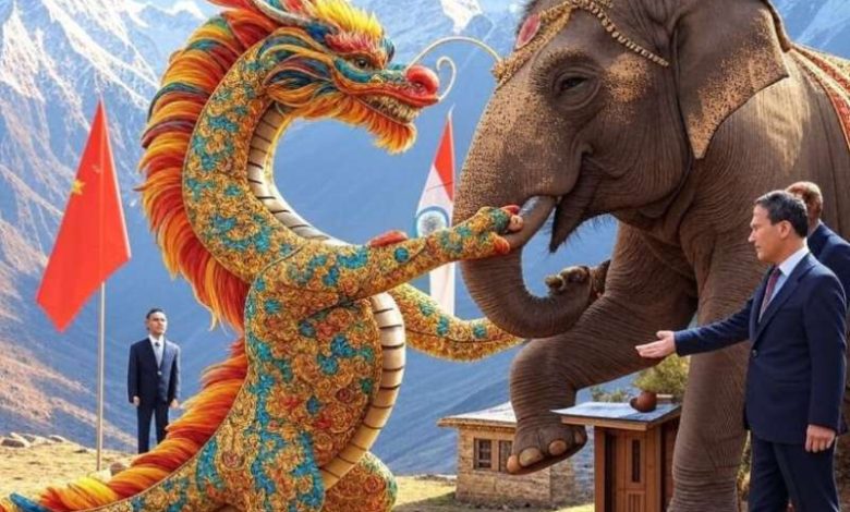 चीन भारत में दोस्ती के लिए ड्रैगन हाथी डांस ही आगे बढ़ने