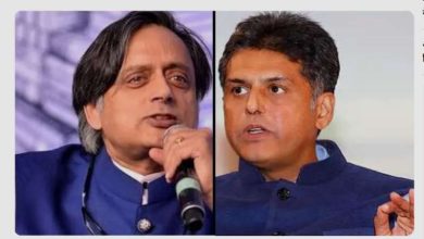 थरूर और तिवारी को बहस में शामिल न करने का
