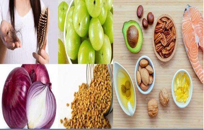 बाल झड़ना डैंड्रफ सफेदी – 10 देसी फूड्स से मिलेगा