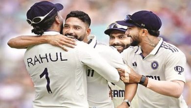 भारत की पहली पारी में 587 रन बढ़त 180 की