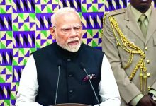 भारत में लोकतंत्र सिस्टम नहीं संस्कार है घाना की संसद