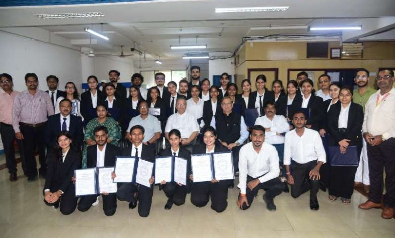 मध्यप्रदेश मानव अधिकार आयोग में ग्रीष्मकालीन इंटर्नशिप कार्यक्रम संपन्न