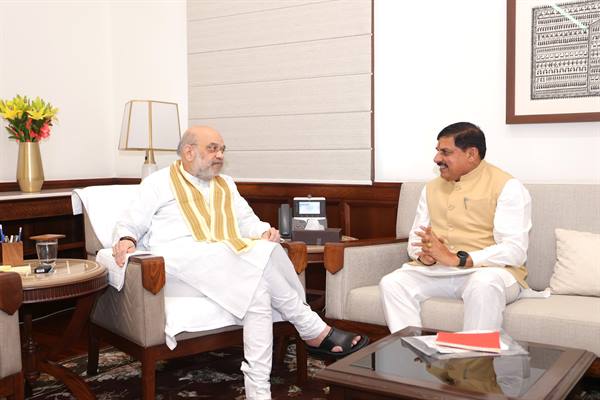 मुख्यमंत्री डॉ यादव ने केन्द्रीय गृह मंत्री अमित शाह सहित