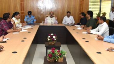 राज्यपाल श्री डेका द्वारा कुशाभाऊ ठाकरे पत्रकारिता विश्वविद्यालय का आकस्मिक
