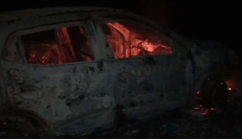 रीवा में साले ने कार के अंदर जीजा को जलाने