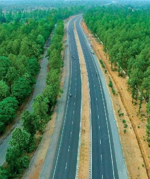 कटघोरा अंबिकापुर राष्ट्रीय राजमार्ग की 145 किमी रोड को फोरलेन करने