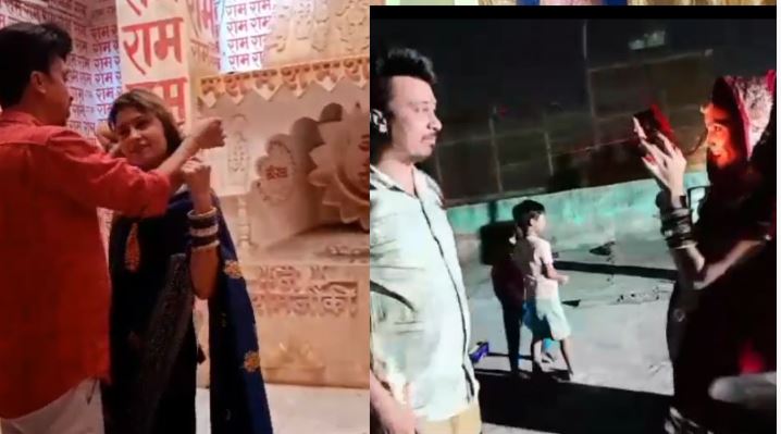 करवाचौथ पर सचिन के साथ नजर आई बोली यही मेरे