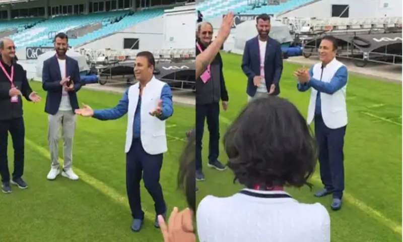 गावस्कर का गाना पुजारा का अंदाज… ओवल मैदान बना मनोरंजन