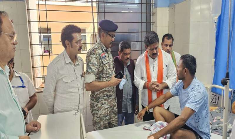 दो दिवसीय बस्तर प्रवास पर हैं उपमुख्यमंत्री विजय शर्मा ने