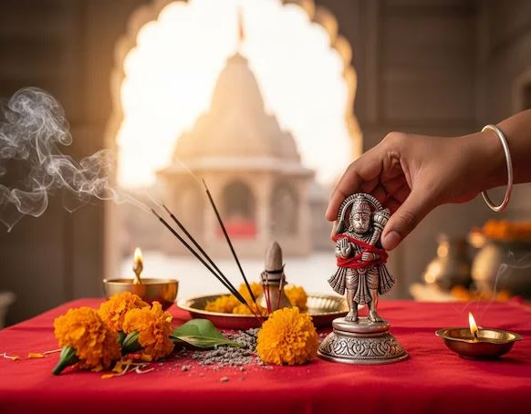 धन और सुख चाहिए मंगलवार को हनुमान मंदिर से लाकर