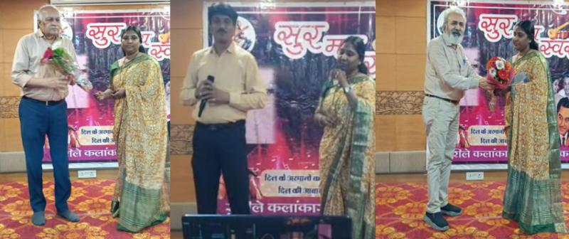नंदिनी के सुरों से बंधा समां छह घंटे तक बहा