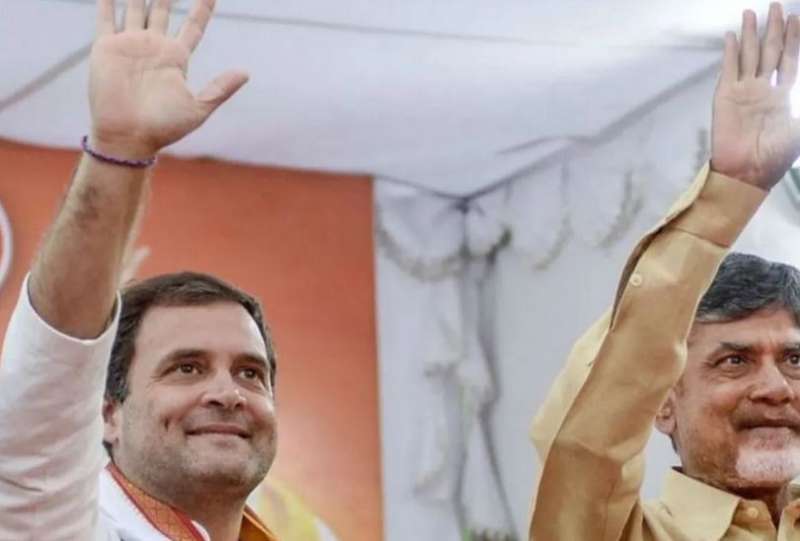 नायडू के दावे पर कांग्रेस ने तोड़ी चुप्पी कहा –