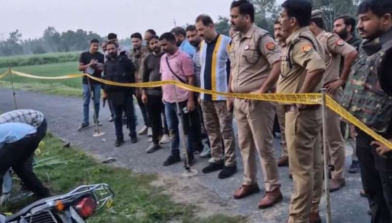 पत्रकार राघवेंद्र बाजपेयी के हत्यारों को पुलिस ने किया ढेर
