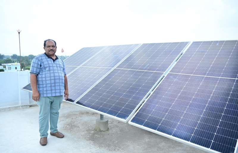 प्रधानमंत्री सूर्यघर मुफ्त बिजली योजना से सुनीत लाल का बिजली बिल