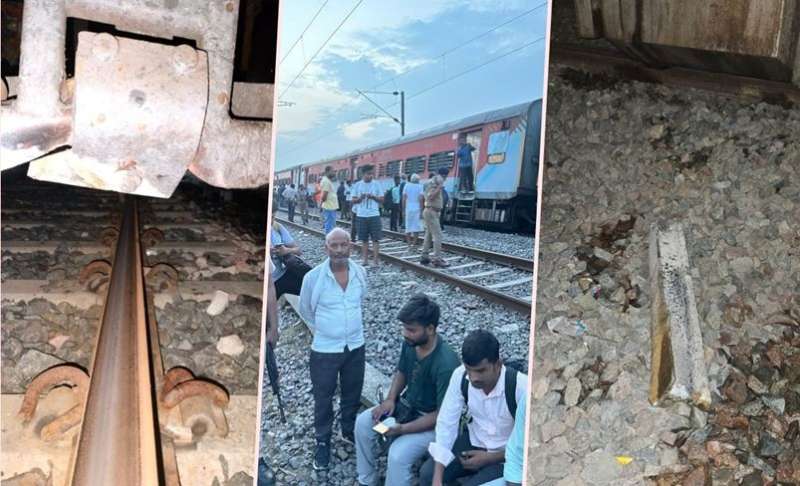प्रयागराज मंडल में बड़ा हादसा 15269 जनसाधारण एक्सप्रेस पटरी से