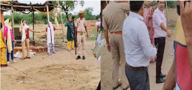 बाराबंकी में भ्रष्टाचार की हद लेखपाल ने गरीब महिला से
