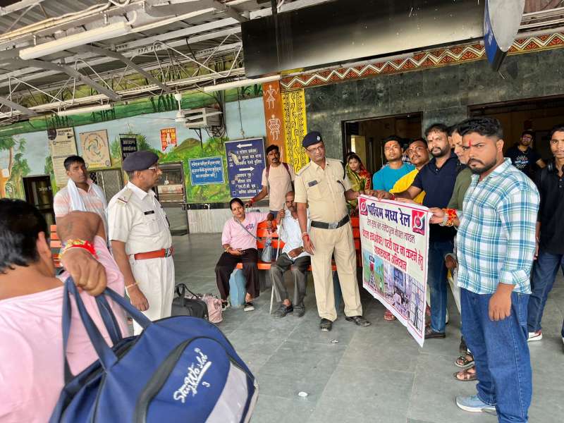 भोपाल मंडल में 3300 से अधिक मामले दर्ज रेल प्रशासन
