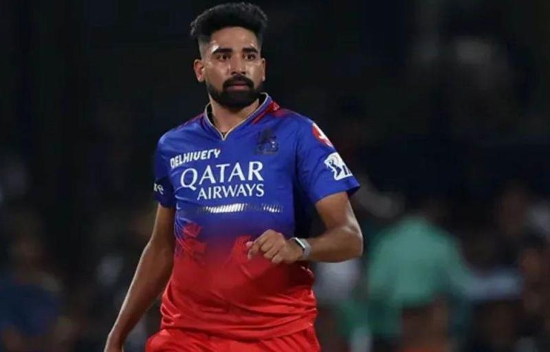 मोहम्मद सिराज ने तोड़ी चुप्पी बताया RCB से बाहर होने