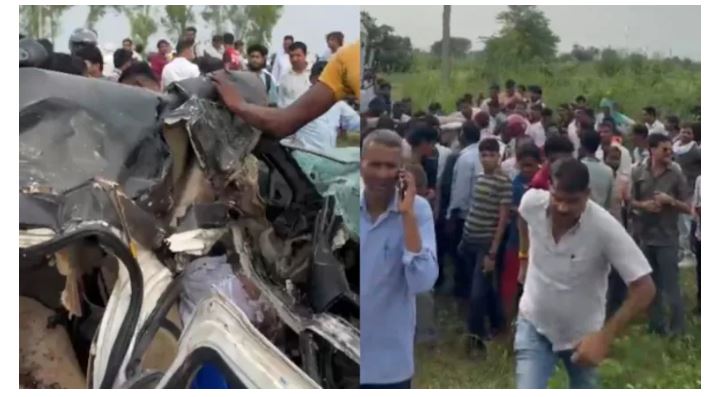 मौके पर 3 की मौत 2 अस्पताल में दम तोड़ा—परिवारों
