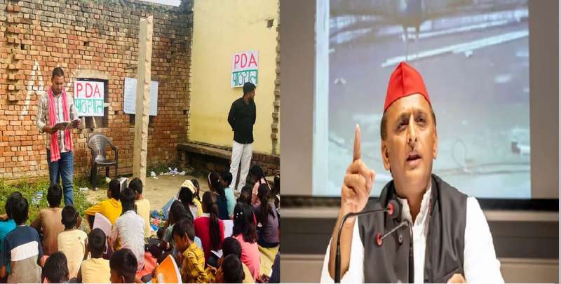 शिक्षा और विकास पर भड़के अखिलेश बोले – BJP सिर्फ