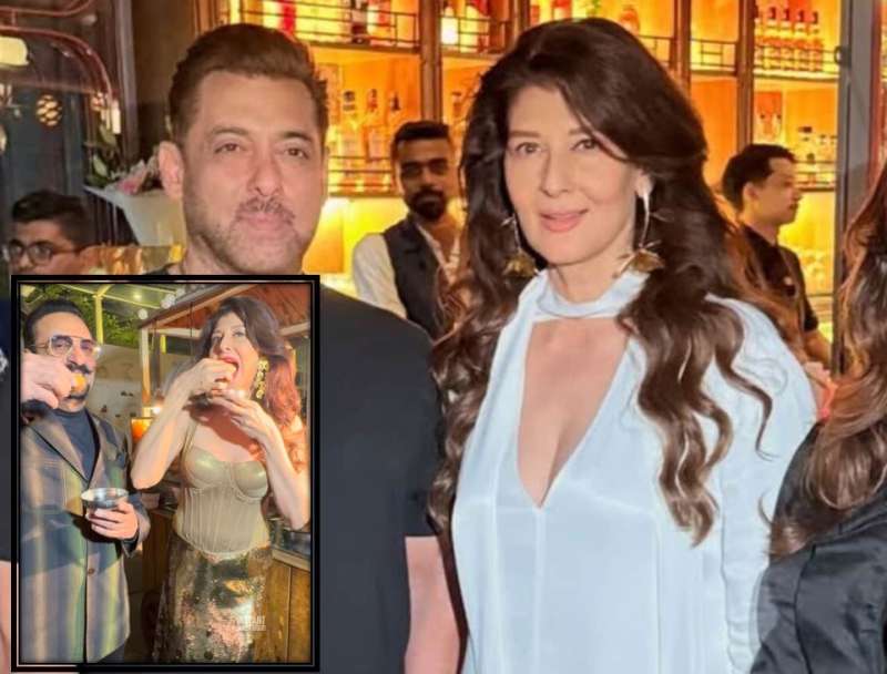 संगीता बिजलानी और गुलशन ग्रोवर ने गोलगप्पे खाकर बढ़ाया nostalgia