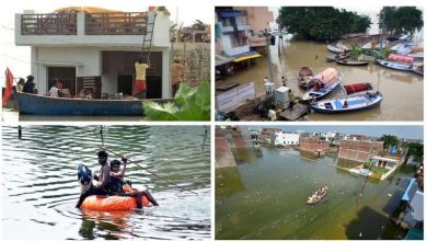 10 हजार लोग राहत कैंप में शरण को मजबूर प्रयागराज