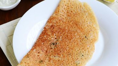 2 मिनट में बने आटा डोसा ना चिपके ना जले