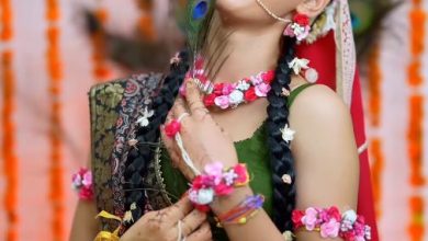 4 स्टेप्स में पाएं राधा रानी जैसा लुक यूट्यूबर का