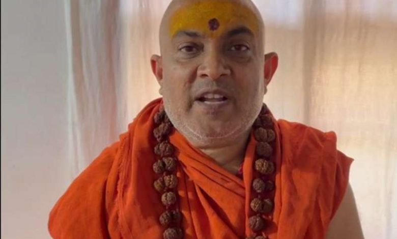 कांग्रेस पर साधु संतों का निशाना वोट चोरी को लेकर की