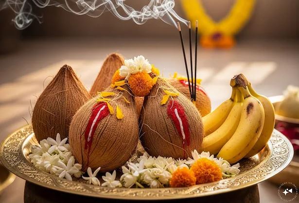 क्या केले और नारियल पवित्र फल हैं आखिर भगवान को
