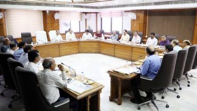 तकनीकी शिक्षा मंत्री इन्दर सिंह परमार की अध्यक्षता में विभागीय
