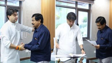 दिल्ली में सिंधिया से मिले एमपी के पूर्व मंत्री सियासी