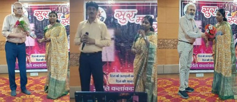 नंदिनी के सुरों से बंधा समां छह घंटे तक बहा