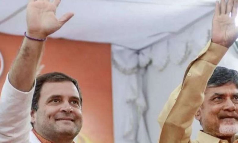नायडू के दावे पर कांग्रेस ने तोड़ी चुप्पी कहा –