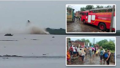 पाइपलाइन ब्लास्ट से गूंजी ज़मीन यमुना नदी में 6 फीट
