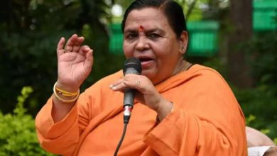 पूर्व सीएम उमा भारती ने उठाई मांग शाहजहांपुर का नाम