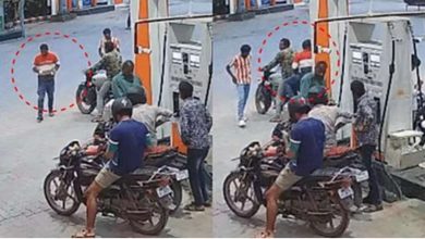 पेट्रोल नहीं मिला तो चाकू लहराया टैंक के पास माचिस