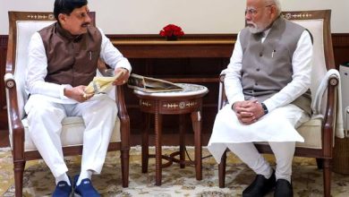 प्रधानमंत्री नरेन्द्र मोदी को मध्यप्रदेश आने का निमंत्रण