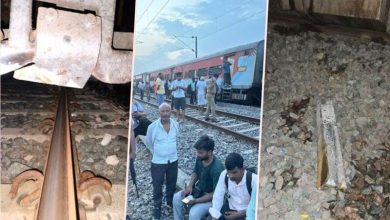 प्रयागराज मंडल में बड़ा हादसा 15269 जनसाधारण एक्सप्रेस पटरी से