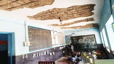 बिर्रा कॉलेज की दुर्दशा देख फूटा गुस्सा अभिभावकों ने जताई