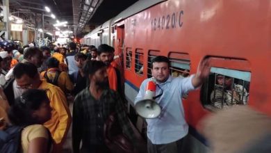 भोपाल रेलवे स्टेशन पर श्रद्धालुओं की भारी भीड़ – रेलवे
