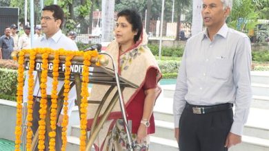 मंत्रालय में हुआ राष्ट्र गीत वंदे मातरम एवं राष्ट्र गान का सामूहिक गायन