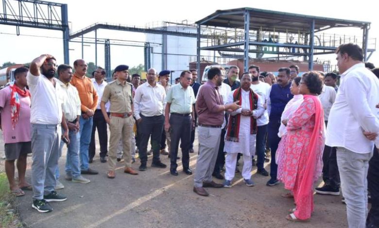 मंत्री रामविचार नेताम ने कोण्डागांव में मक्का प्रसंस्करण इकाई का