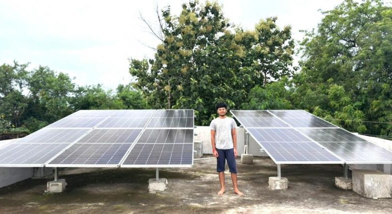 मुफ्त बिजली योजना से नाथूराम साहू बने आत्मनिर्भर