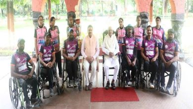राज्यपाल पटेल से मध्यप्रदेश व्हीलचैयर क्रिकेट और दिव्यांग महिला क्रिकेट